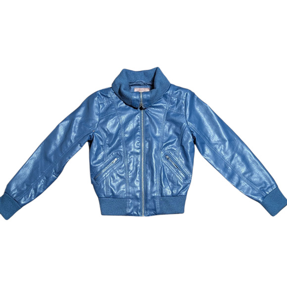 Beverly Hills Polo Club - Girls Jacket - Not Leather - 100% Polyurethane Shell - Picture 1 of 8